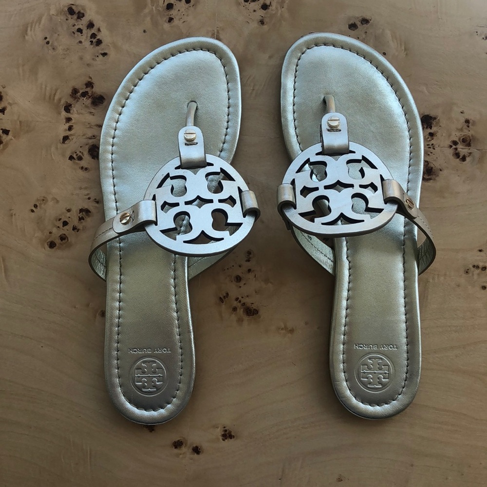 Tory Burch Miller Leather Thong Sandal